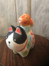 画像1: ねこはりこ　金魚「水草」. (1)