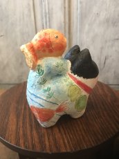 画像4: ねこはりこ　金魚「水草」. (4)