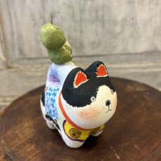 画像4: ねこはりこ　かえるのせ「紫陽花」※発送は6/13以降 (4)