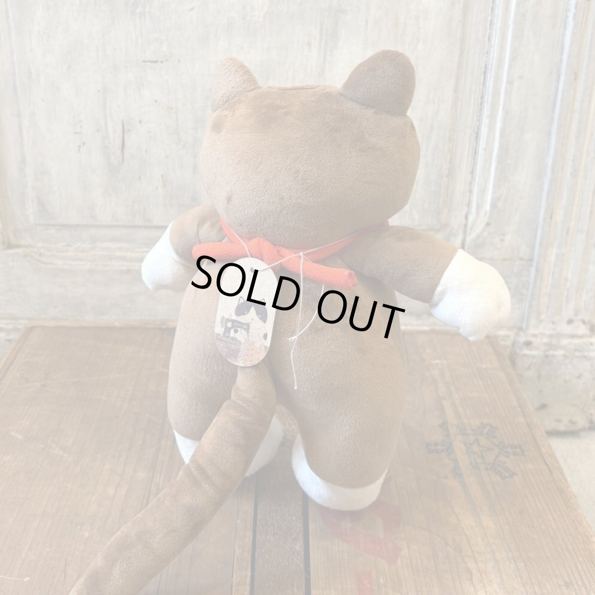 画像4: 茶ねこ　お馬ちゃんとお祝い達磨前掛け (4)