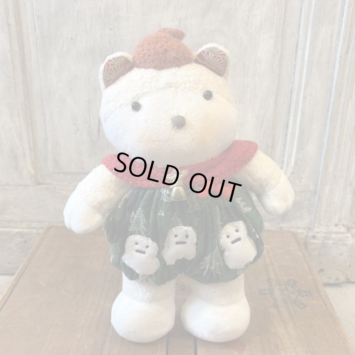 画像1: 白ねこ　雪だるまさんとクリスマス (1)