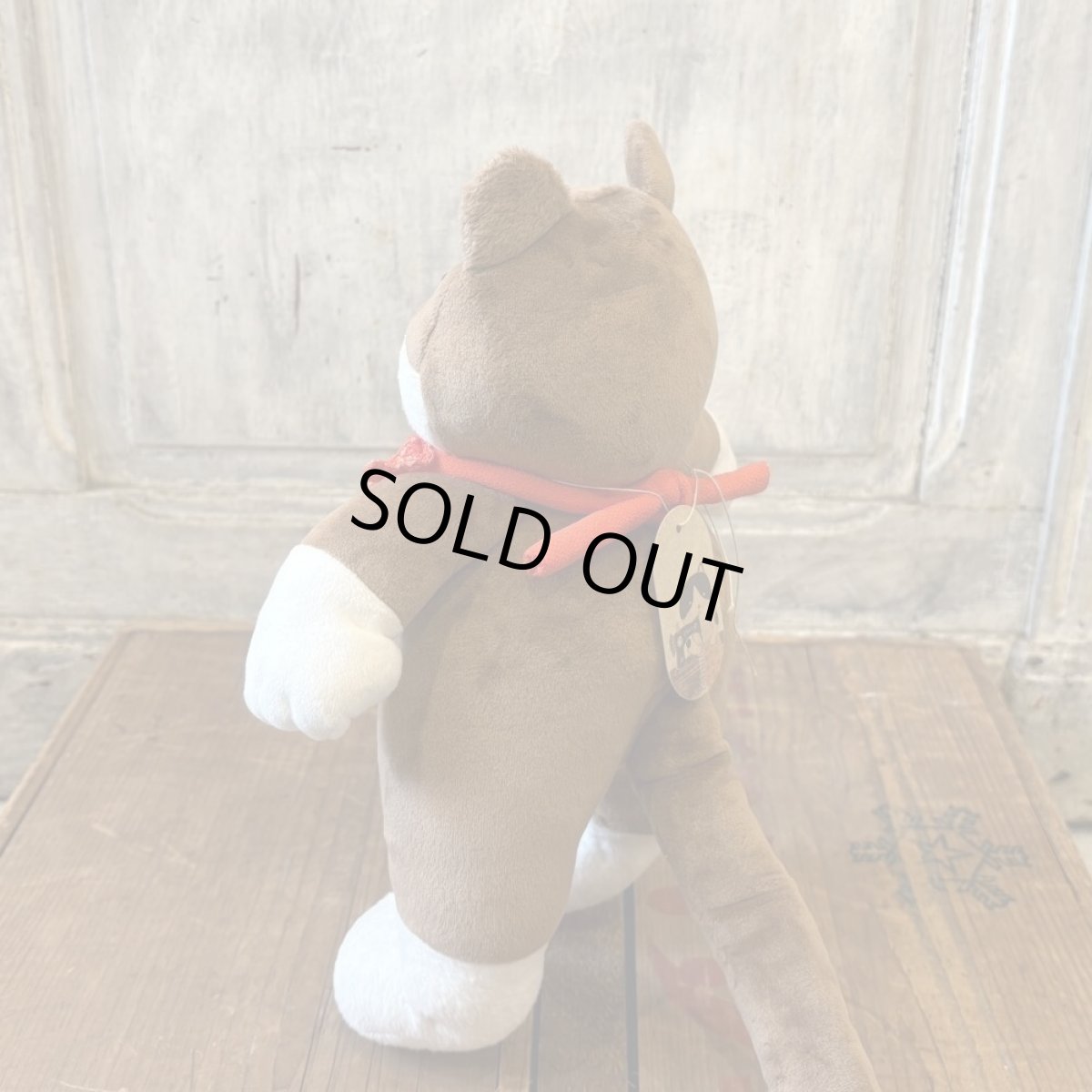 画像3: 茶ねこ　お馬ちゃんとお祝い達磨前掛け (3)