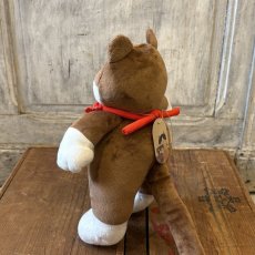 画像3: 茶ねこ　お馬ちゃんとお祝い達磨前掛け (3)