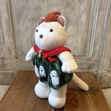 画像5: 白ねこ　雪だるまさんとクリスマス (5)