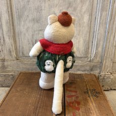 画像4: 白ねこ　雪だるまさんとクリスマス (4)