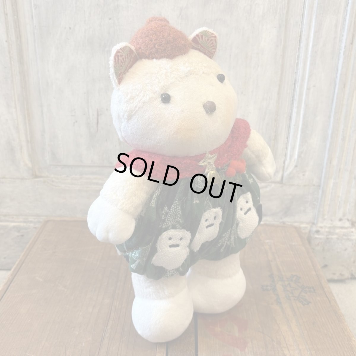 画像2: 白ねこ　雪だるまさんとクリスマス (2)