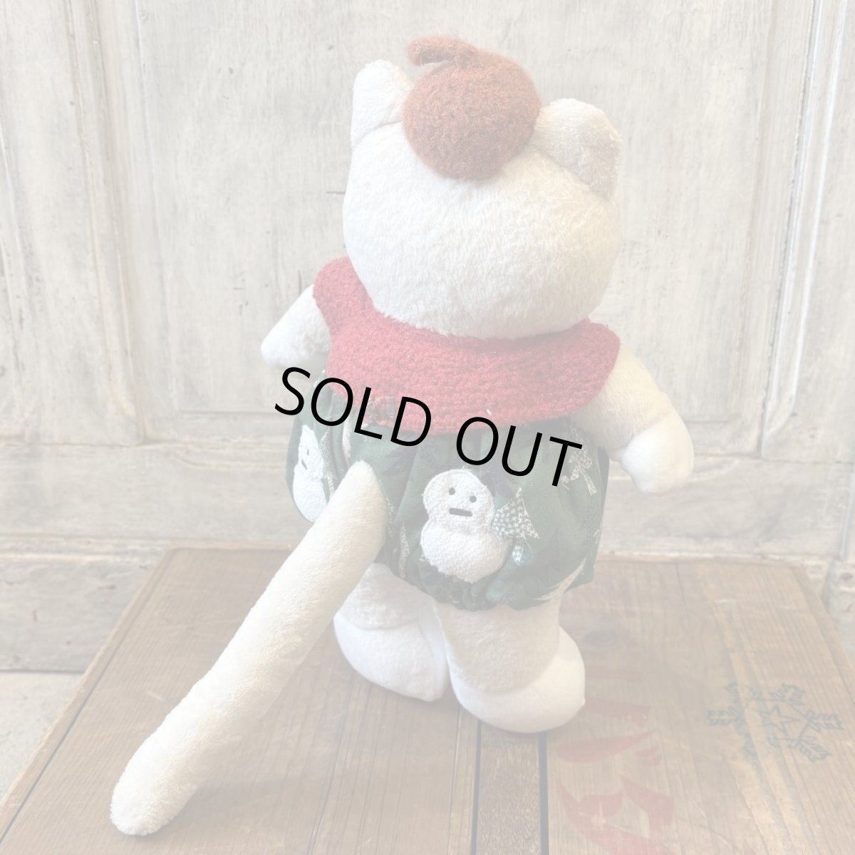 画像3: 白ねこ　雪だるまさんとクリスマス (3)